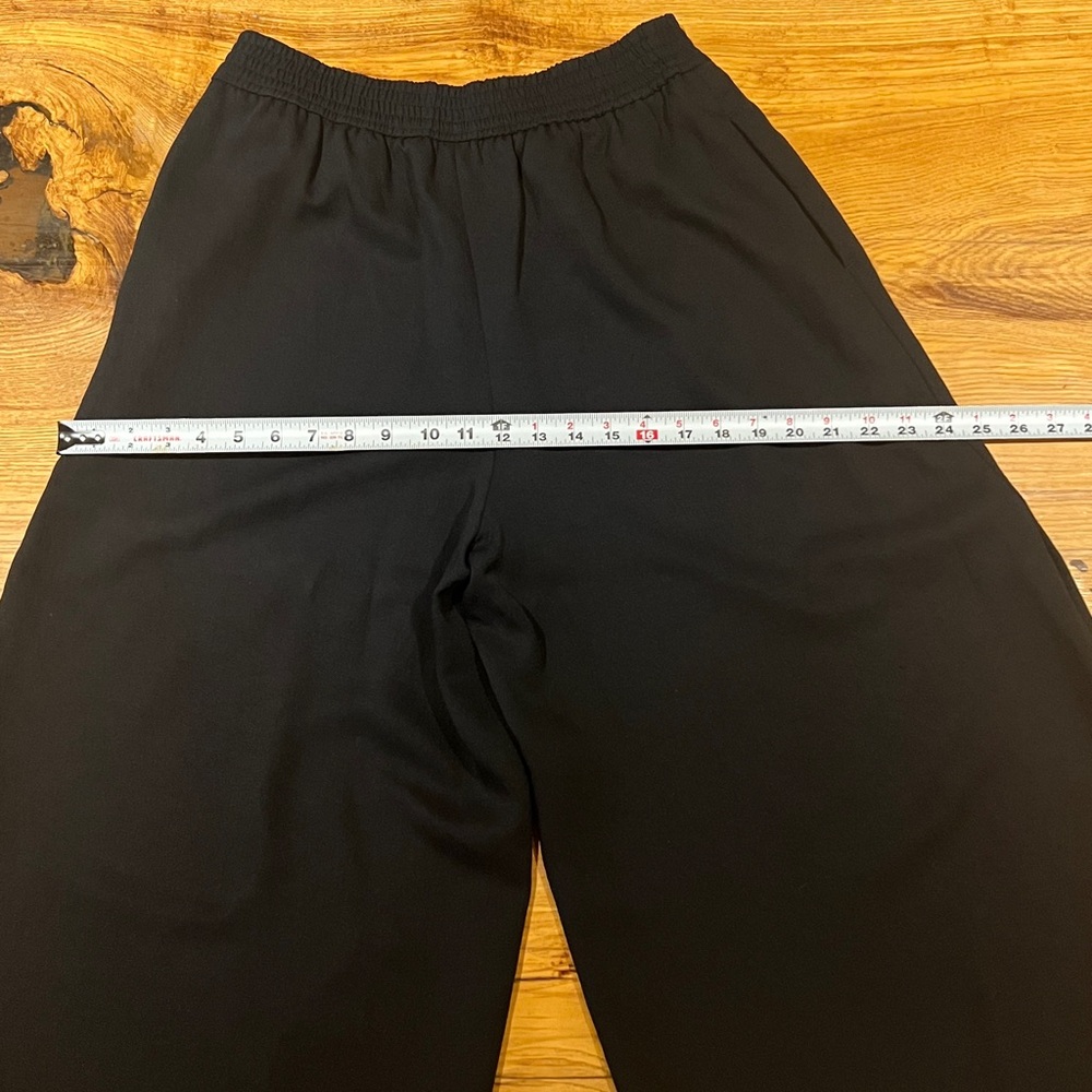 Aritzia Black Wide Leg Pants - Picture 8 of 9